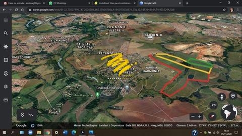 Terreno à venda em Paulínia, Parque da Represa, com 860000 m²