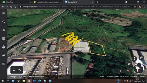 Terreno à venda em Salto, Distrito Industrial do Lageado, com 1675 m²